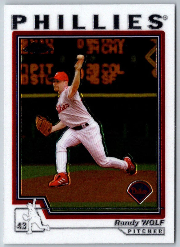 2004 Topps Chrome Randy Wolf #36