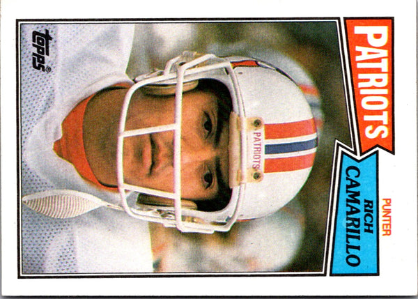 1987 Topps Rich Camarillo #105