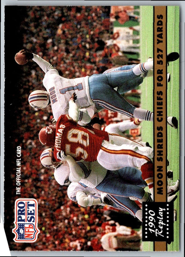 1991 Pro Set Warren Moon #337