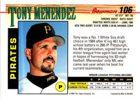 1993 Bowman Tony Menendez #106