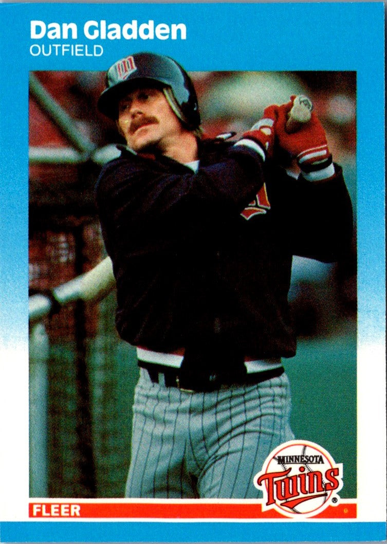 1987 Fleer Update Glossy Dan Gladden