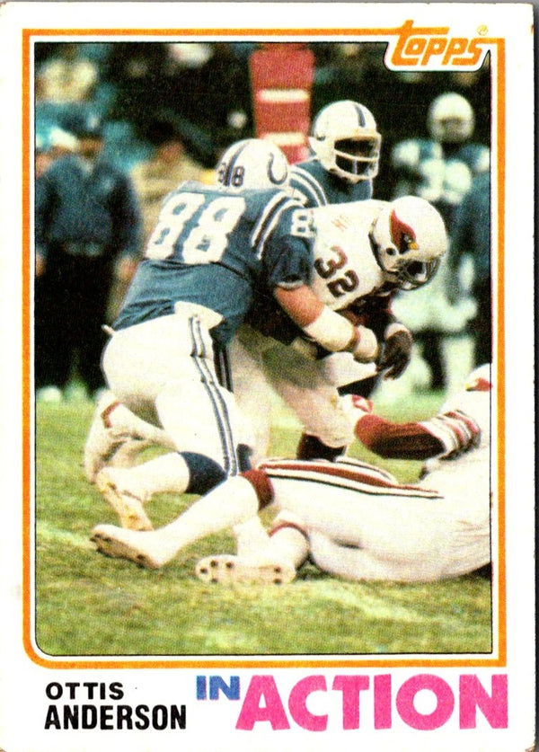 1982 Topps Ottis Anderson #464