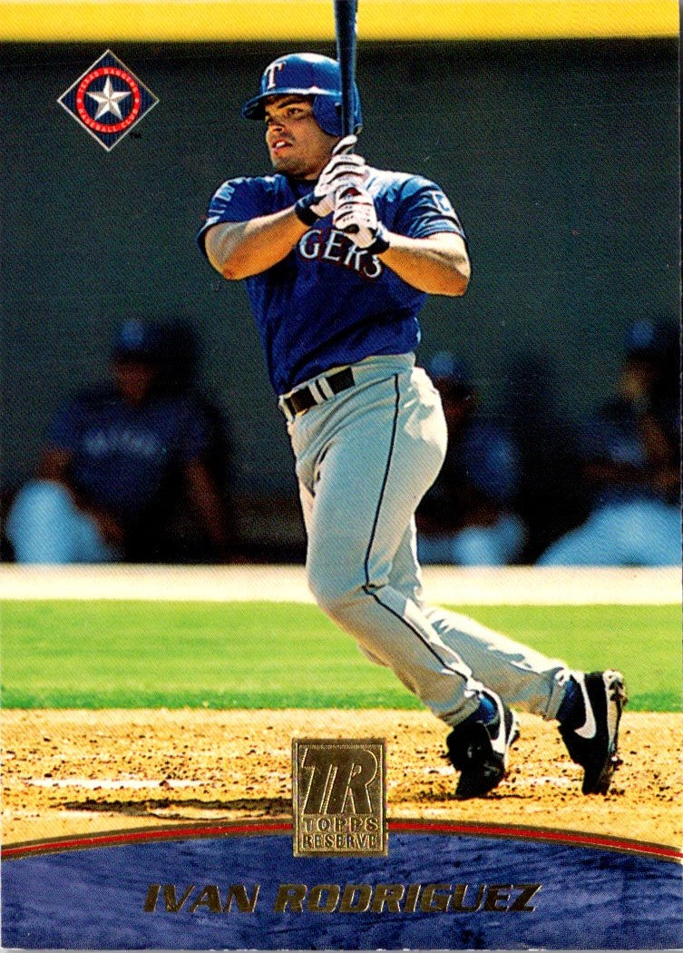 2001 Topps Reserve Ivan Rodriguez