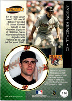 1999 Pacific Invincible Jason Kendall #116