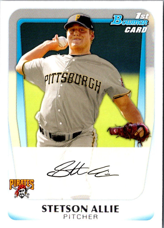 2011 Bowman Prospects Stetson Allie #BP86