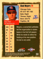 1998 Team Best Chad Meyers #30