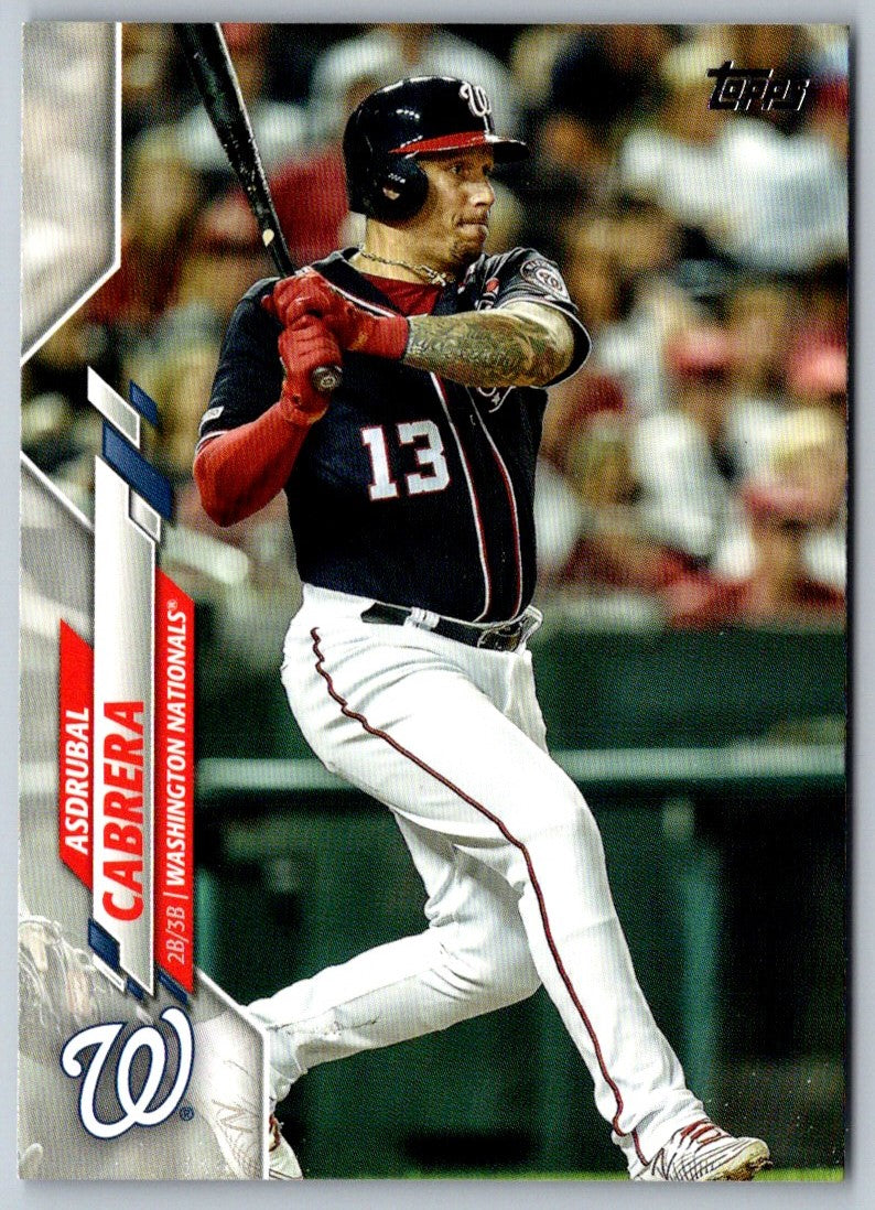 2020 Topps Update Asdrubal Cabrera