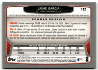 2013 Bowman Chrome Jaime Garcia #112