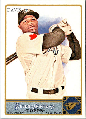 2011 Topps Allen & Ginter Rajai Davis #123