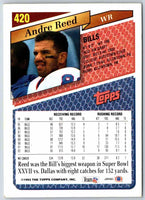 1993 Topps Andre Reed #420