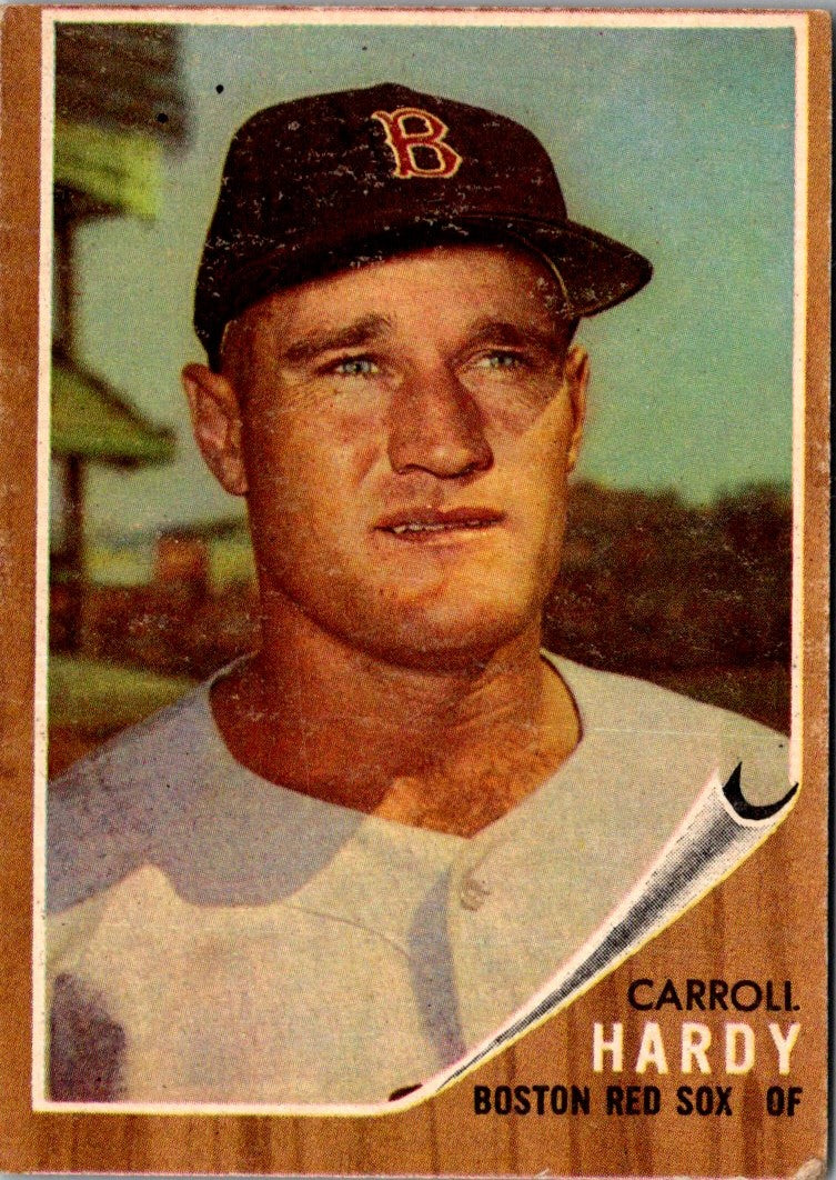 1962 Topps Carroll Hardy