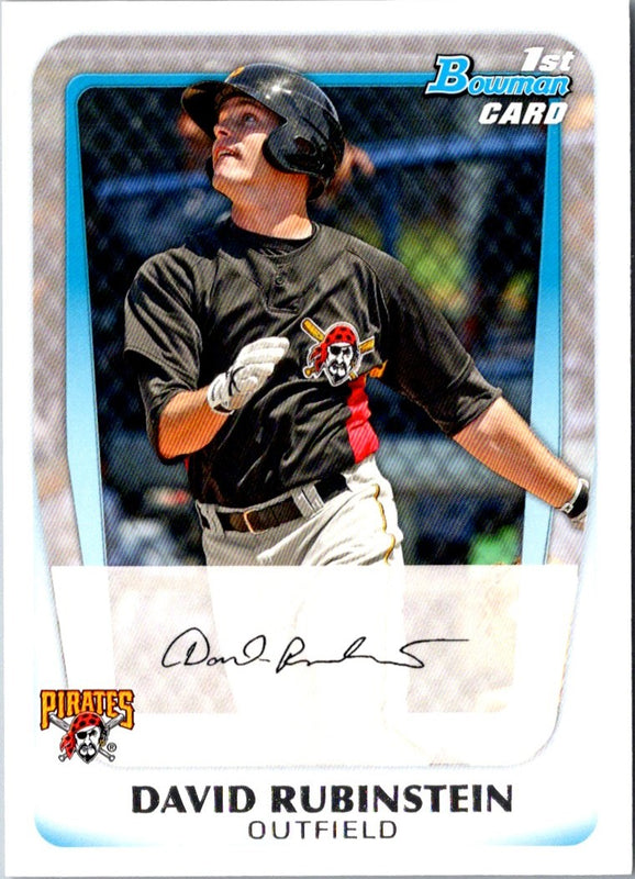 2011 Bowman Prospects David Rubinstein #BP55