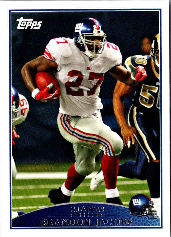 2009 Topps Brandon Jacobs #148