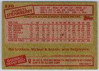 1985 Topps Darryl Strawberry #570