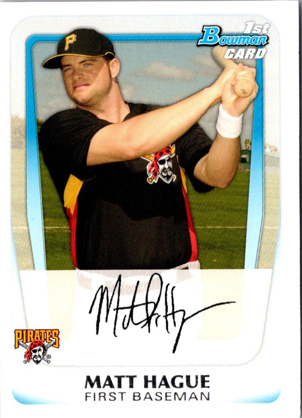 2011 Bowman Prospects Matt Hague #BP84