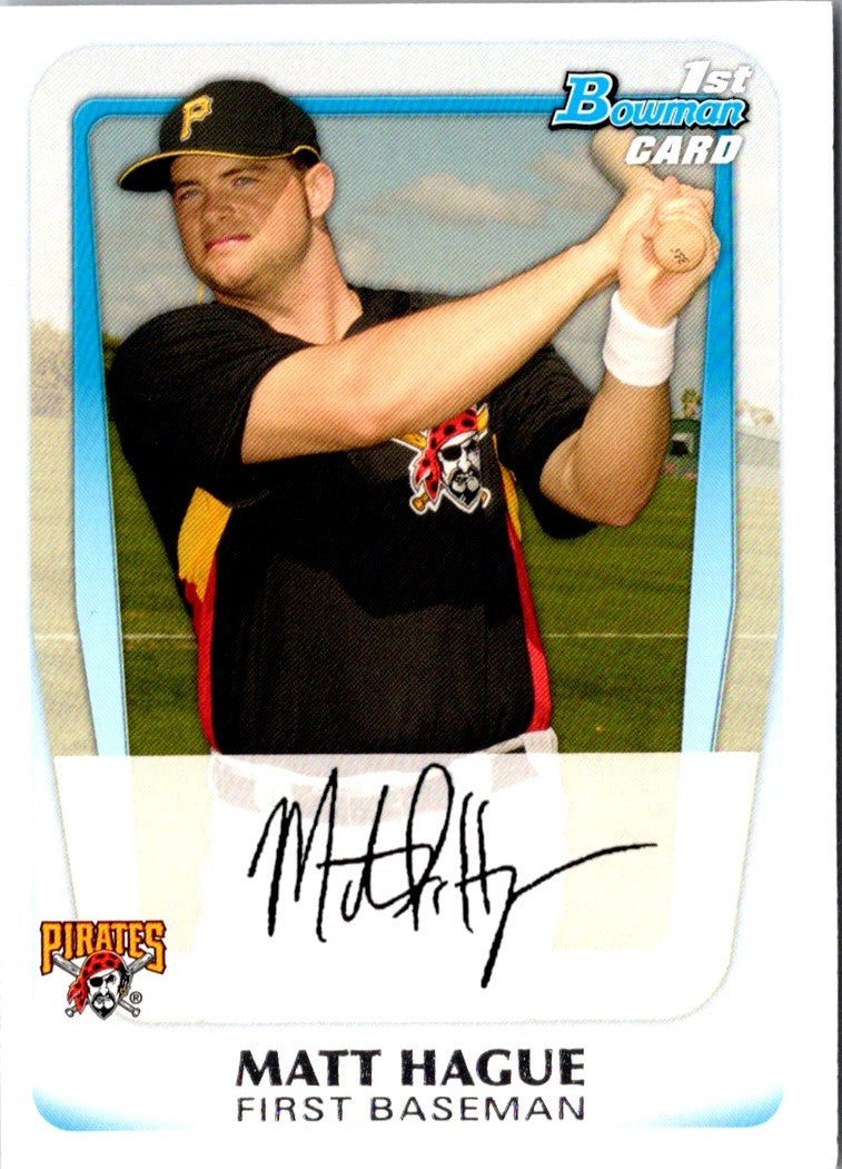 2011 Bowman Prospects Matt Hague