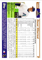 2005 Topps Oscar Villarreal #102