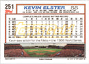 1992 Topps Kevin Elster