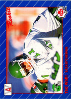 1991 Saskatchewan Roughriders Ted Wahl #NNO