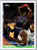 1993 Topps Marlon Maxey