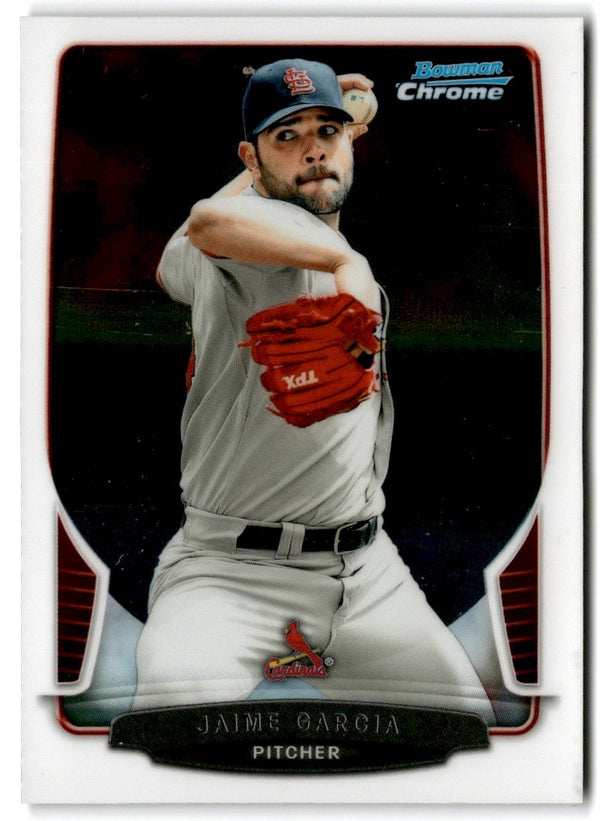 2013 Bowman Chrome Jaime Garcia #112