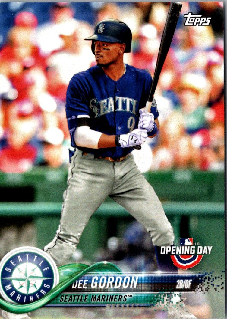 2018 Topps Opening Day Dee Gordon