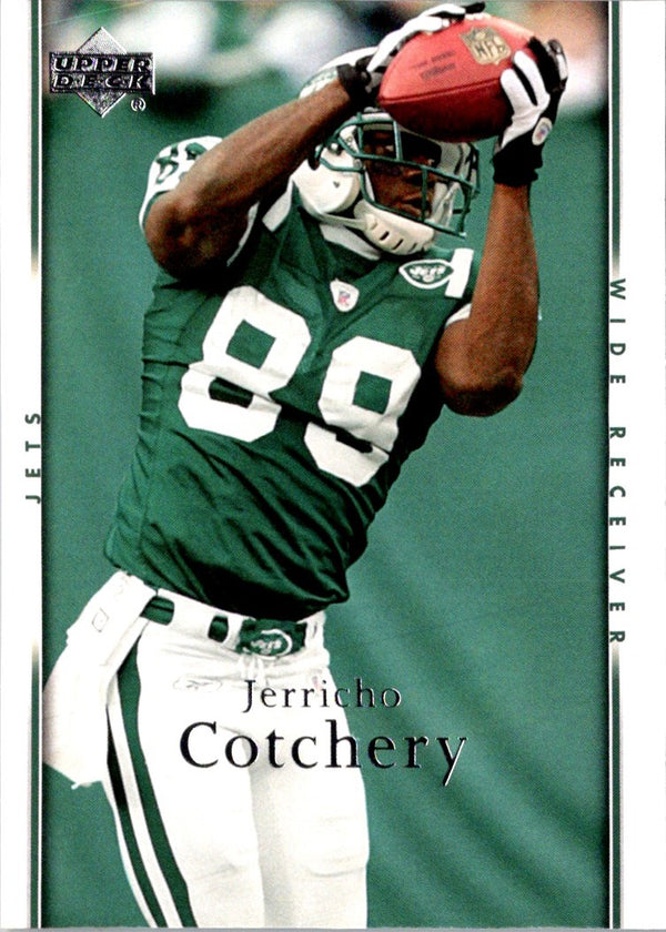 2007 Upper Deck Jerricho Cotchery #130