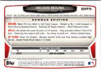2013 Bowman Draft Picks & Prospects Chrome Nelson Molina #BDPP76