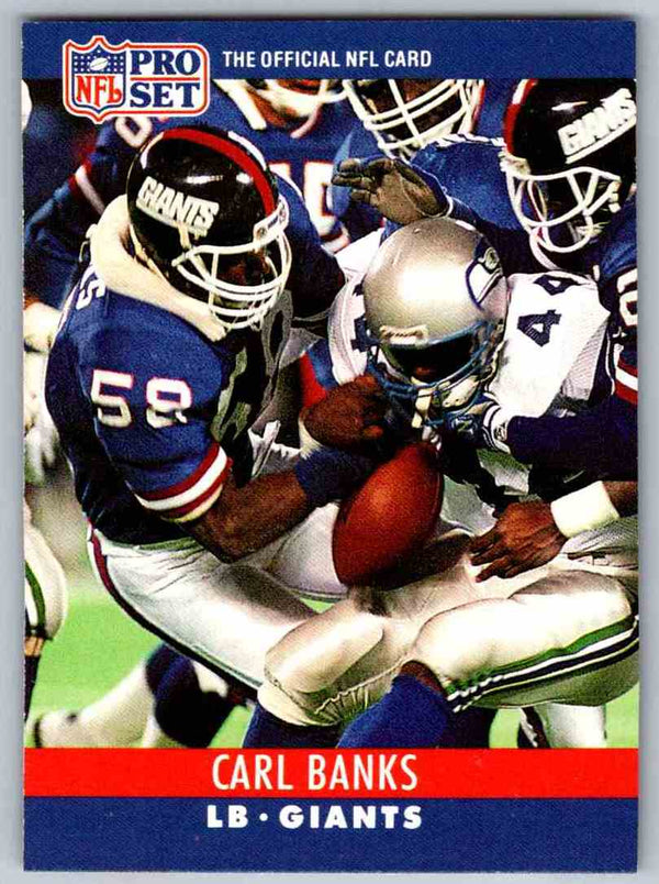 1990 Pro Set Carl Banks #223