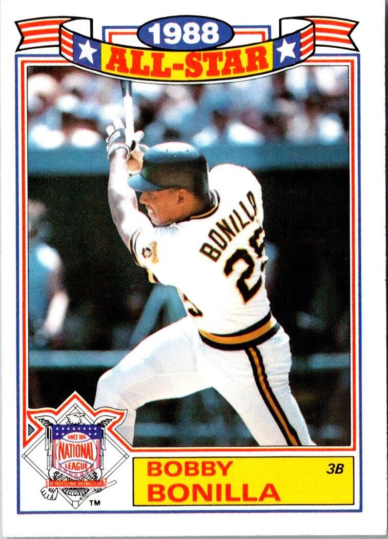 1989 Topps Glossy All-Stars Bobby Bonilla