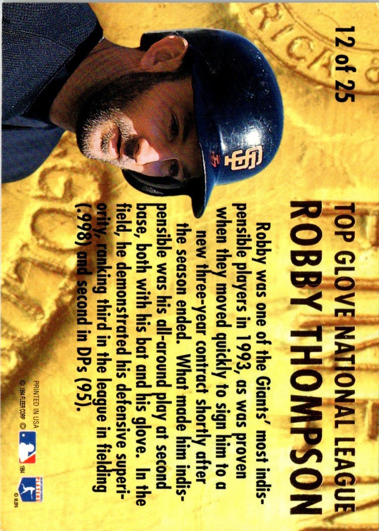 1994 Fleer Robby Thompson