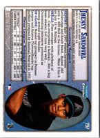 1998 Bowman Chrome Refractors Jhensy Sandoval #197