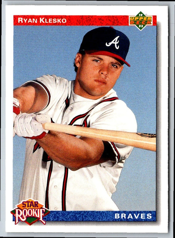 1992 Upper Deck Ryan Klesko #24