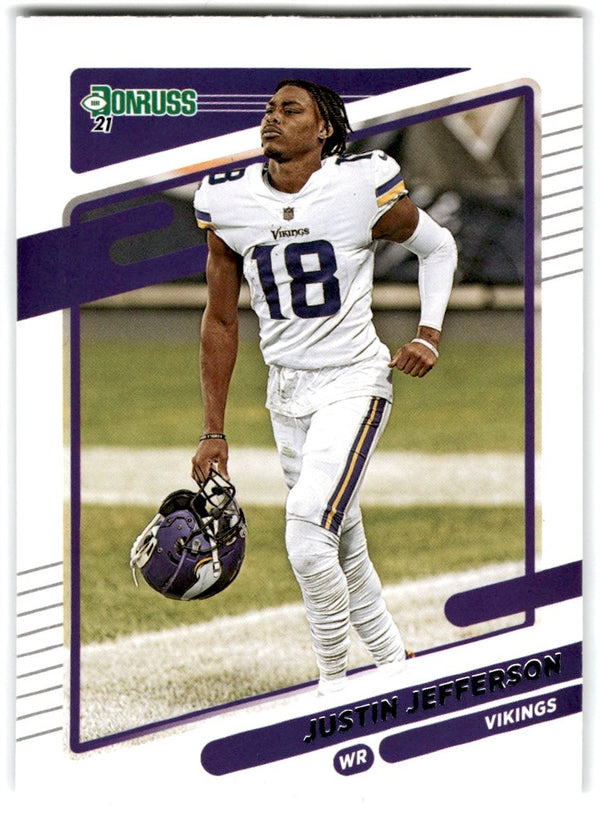 2021 Donruss Justin Jefferson #127