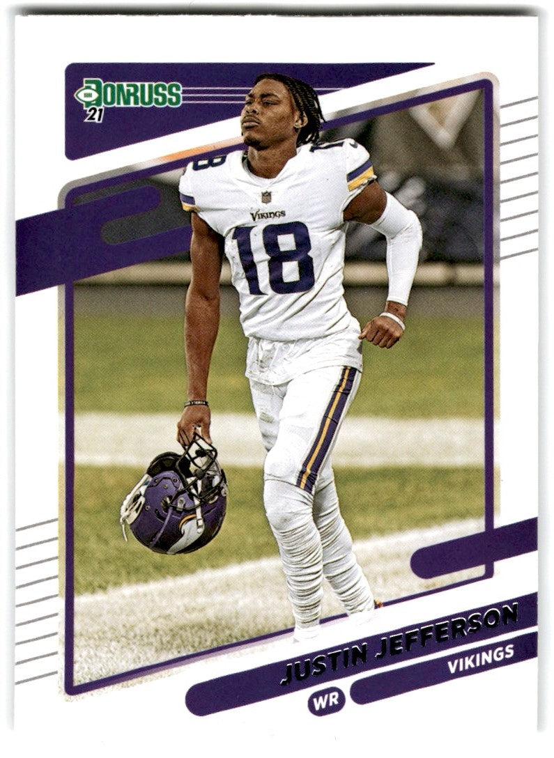 2021 Donruss Justin Jefferson