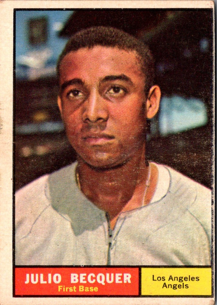 1961 Topps Julio Becquer