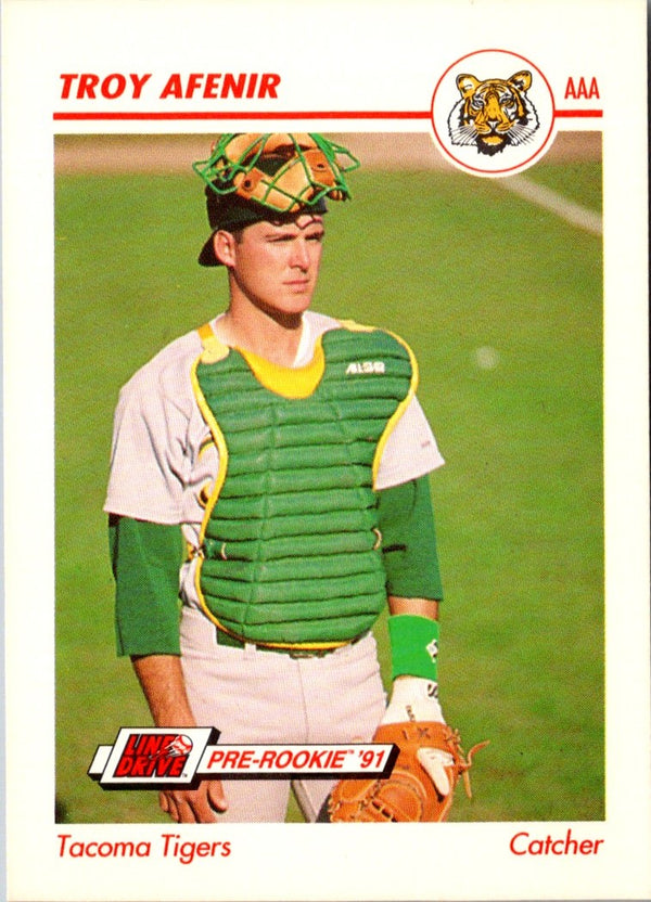 1991 Line Drive AAA Troy Afenir #526