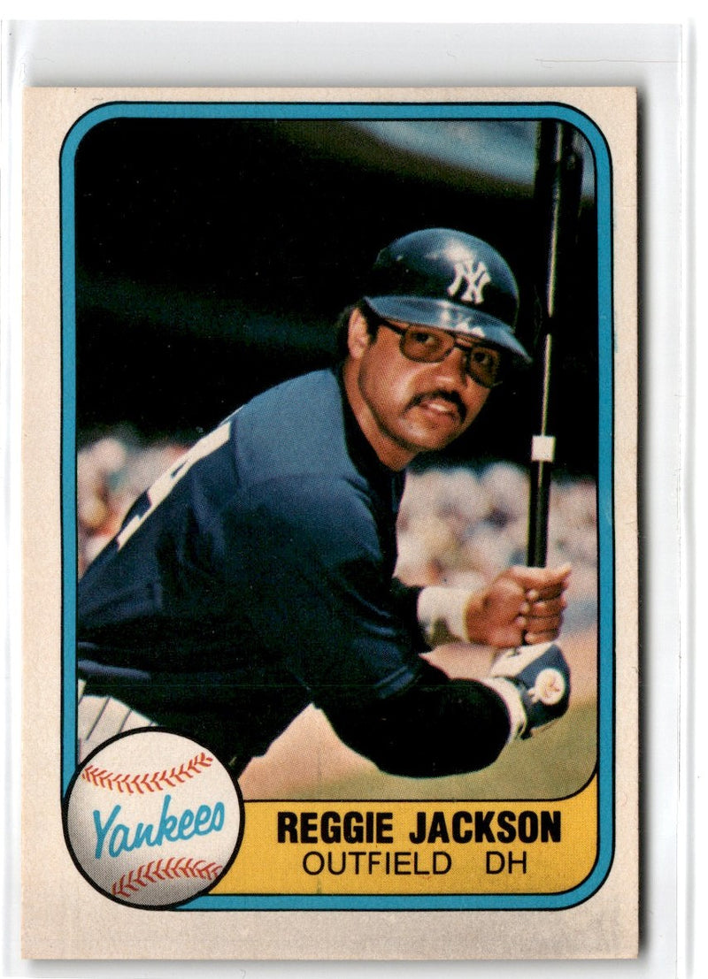 1981 Fleer Reggie Jackson