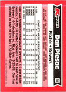1990 Topps Kmart Super Stars Dan Plesac