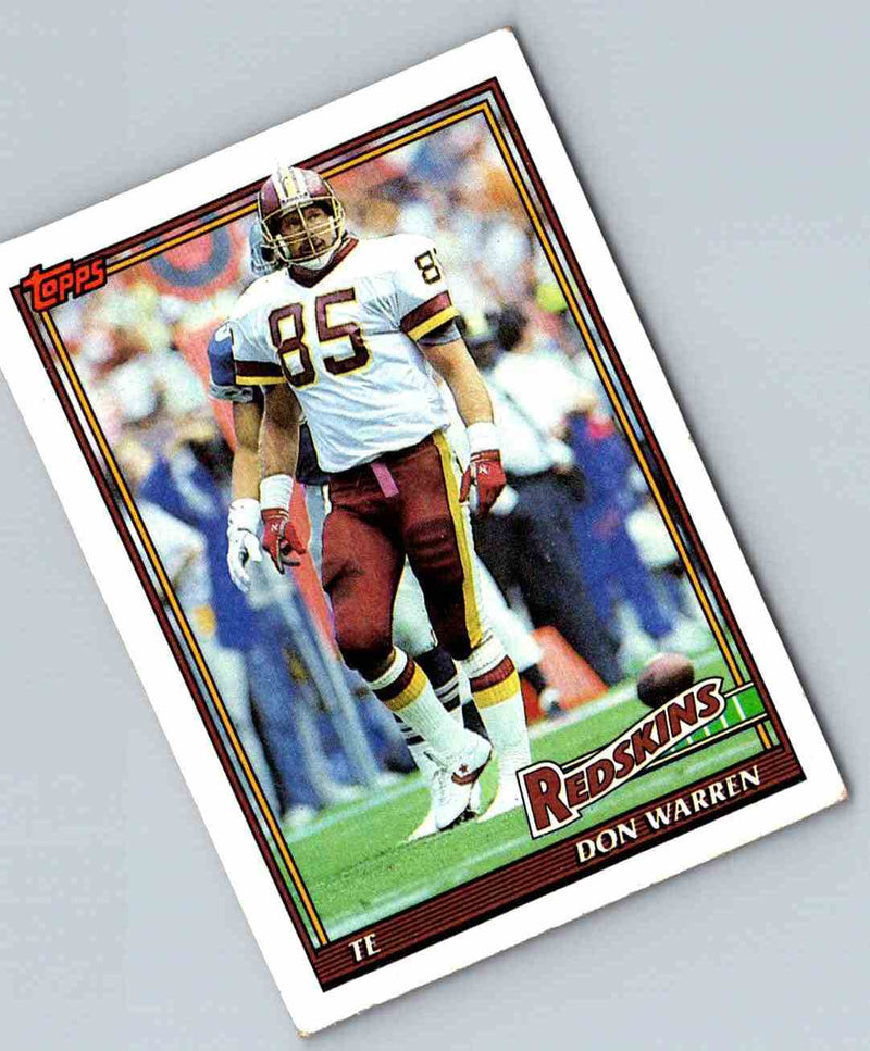 1991 Topps Football Don Warren