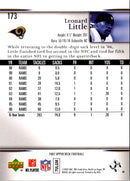 2007 Upper Deck Leonard Little