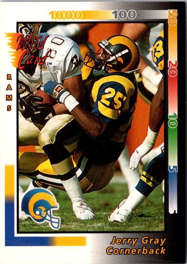 1992 Wild Card Jerry Gray #5