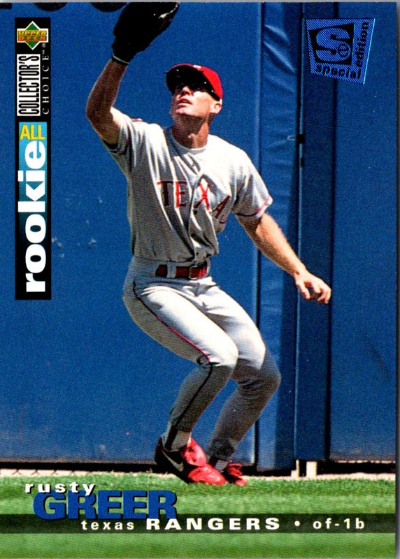 1995 Collector's Choice SE Rusty Greer #182