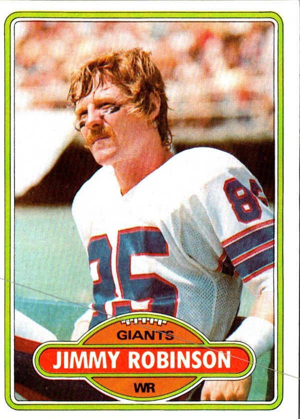 1980 Topps Jimmy Robinson #74
