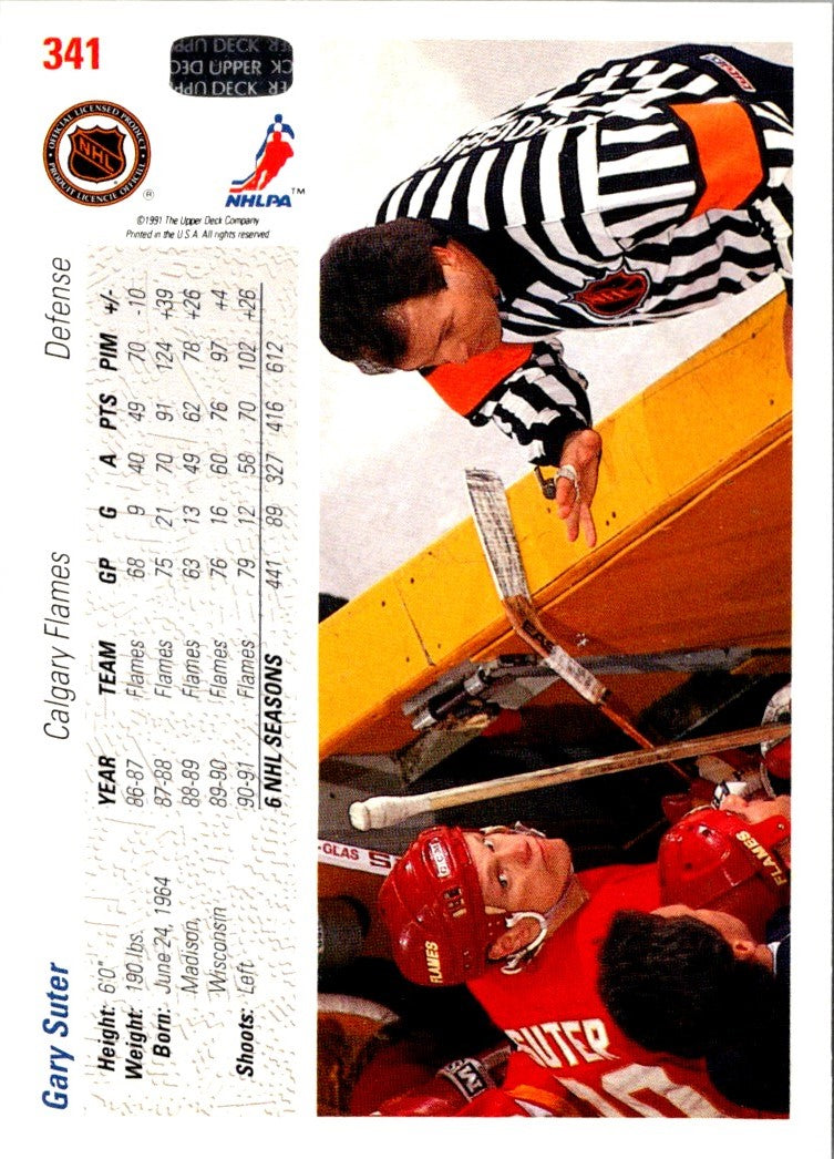 1991 Upper Deck Gary Suter