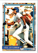 1992 O-Pee-Chee Jose Offerman