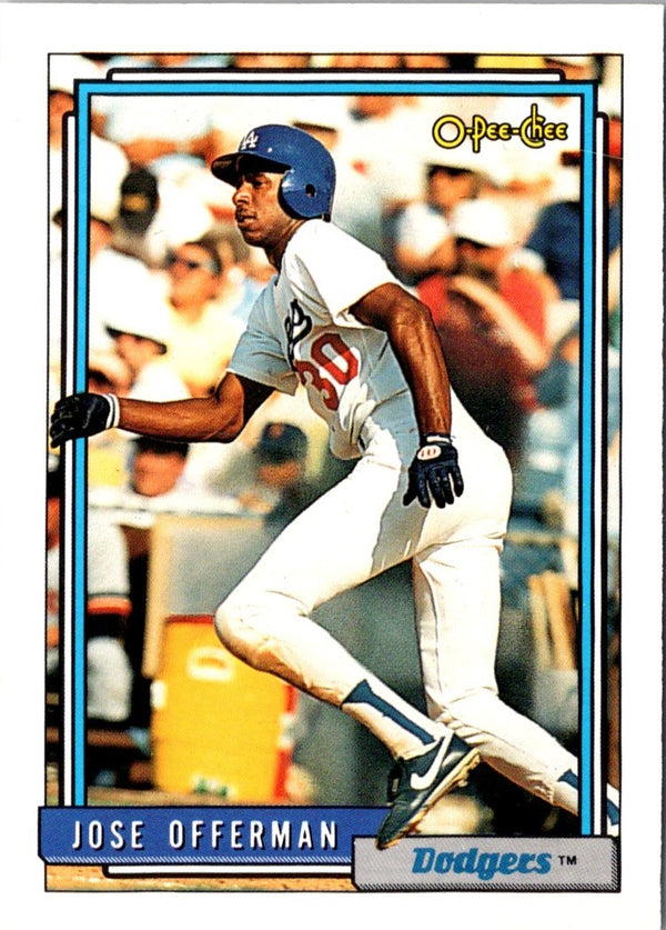 1992 O-Pee-Chee Jose Offerman #493