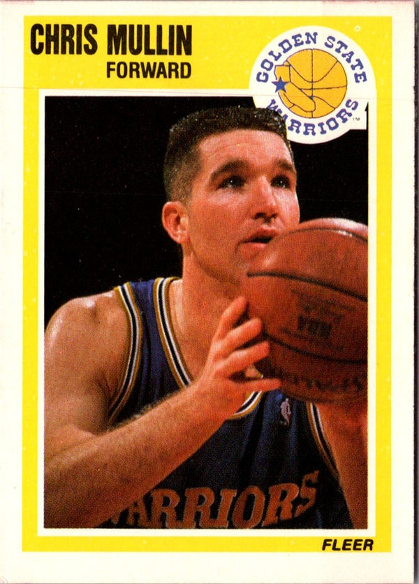 1989 Fleer Chris Mullin #55 NM-MT+