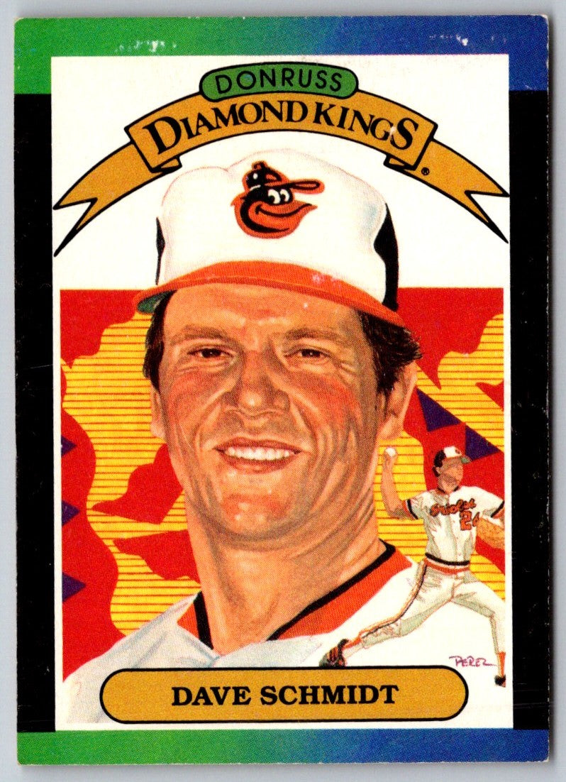 1989 Diamond Kings Dave Schmidt