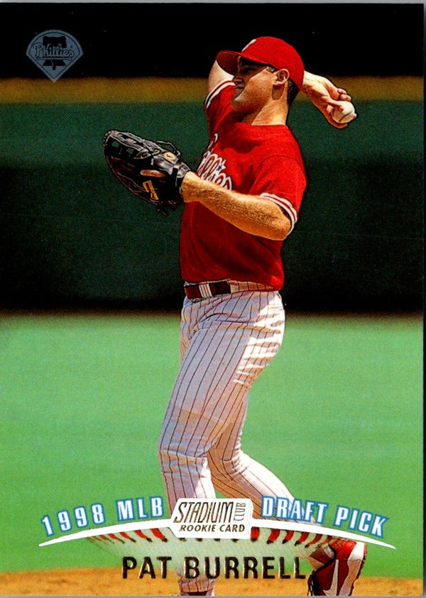 1999 Stadium Club Pat Burrell #151 Rookie